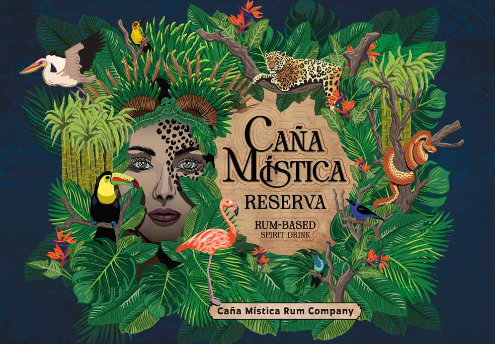 Cana Mistica Reserva Rum Spirit Drink Alko90.sk Etiketa
